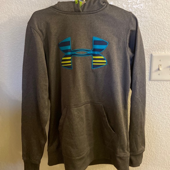 Under Armour Tops - Grey s/m under armor hoodie  good condition